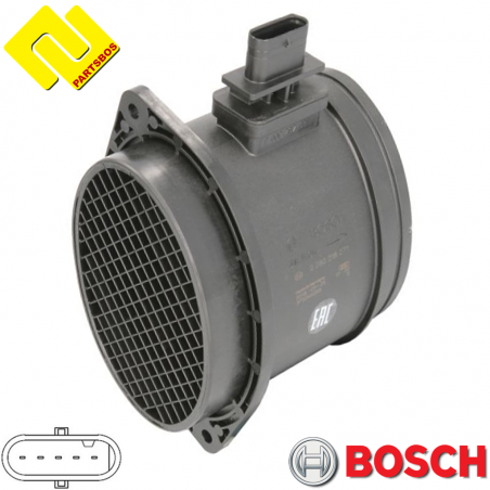 BOSCH 0280218271 Air Mass Sensor 
for BMW ,
-PARTSBOS-