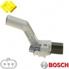 BOSCH 0986280611 Crankshaft RPM Sensor 
for AUDI ,MAN ,SEAT ,SKODA ,VW ,
-PARTSBOS-