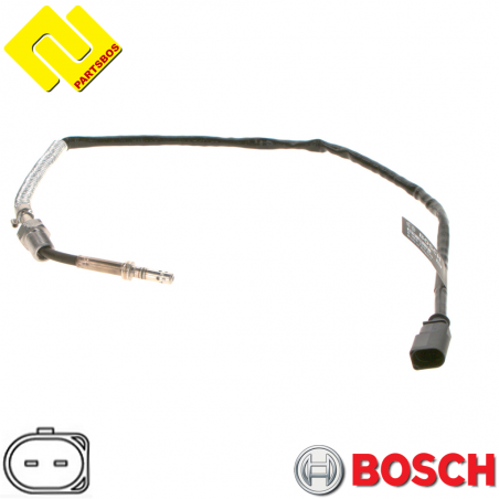 BOSCH 0986259020 Exhaust Gas Temperature Sensor (EGTS) for AUDI ,SEAT ,SKODA ,VW ,
,-PARTSBOS-