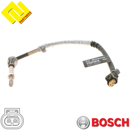 BOSCH 0986259022 Exhaust Gas Temperature Sensor (EGTS) for MERCEDES-BENZ ,
-PARTSBOS-