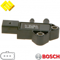 BOSCH 0986280718 Exhaust Pressure Sensor 
for CITROEN ,MAZDA ,MITSUBISHI ,PEUGEOT ,SUBARU ,
-PARTSBOS-