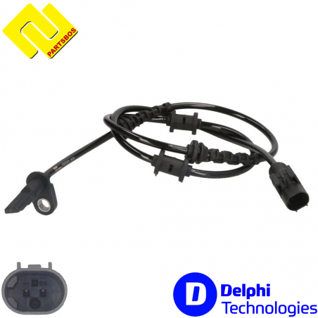 DELPHI SS20326 ABS Sensor Wheel Speed ,for CHRYSLER ,CITROEN ,FIAT ,IVECO ,JEEP ,PEUGEOT ,
PARTSBOS-