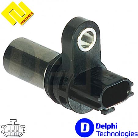 DELPHI SS10816 Crankshaft RPM Sensor 
for NISSAN ,
-PARTSBOS-