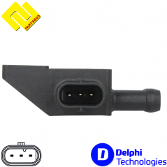 DELPHI DPS00058-12B1 Exhaust Pressure Sensor 
for BMW ,MINI ,
-PARTSBOS-