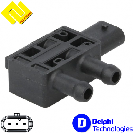 DELPHI DPS00058-12B1 Exhaust Pressure Sensor 
for BMW ,MINI ,
-PARTSBOS-