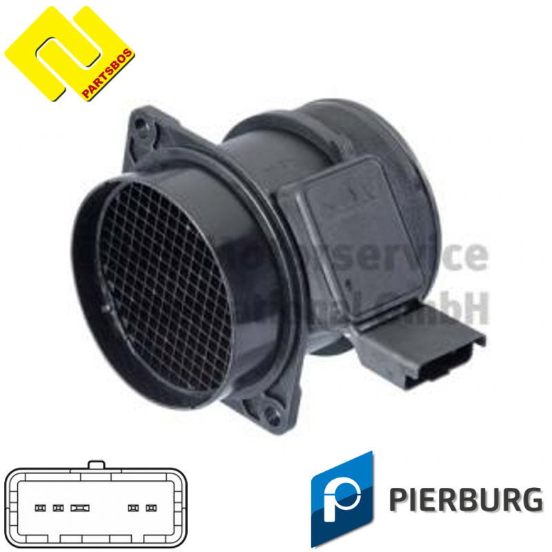 PIERBURG 7.07759.57.0 Air Mass Sensor 
for CITROEN ,FIAT ,LANCIA ,PEUGEOT ,
-PARTSBOS-