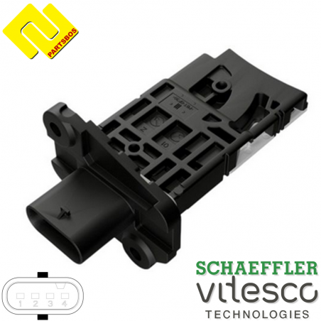 SCHAEFFLER VITESCO 574000110 Air Mass Sensor MAF A2C8159060077 
for Ford ,
-PARTSBOS-