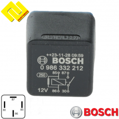 BOSCH 0986332212 Multifunctional Relay 12v 30A ,-PARTSBOS- BOSCH 0986332212 Multifunctional Relay 12v 30A ,-PARTSBOS-