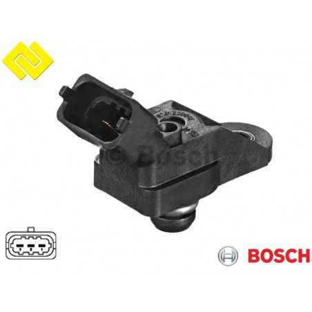 BOSCH 0261230046 Intake Manifold Pressure Sensor MAP
 PARTSBOS