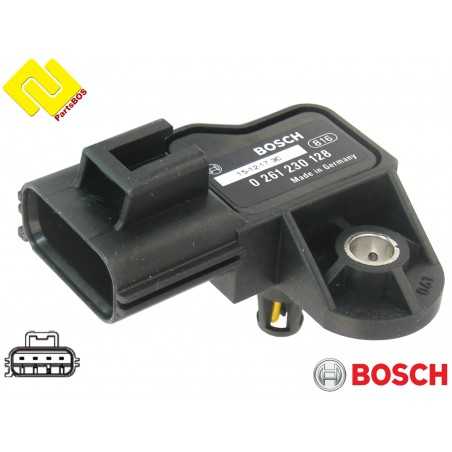 BOSCH 0261230128 ,0261230129 ,Intake Manifold Pressure Sensor MAP ,