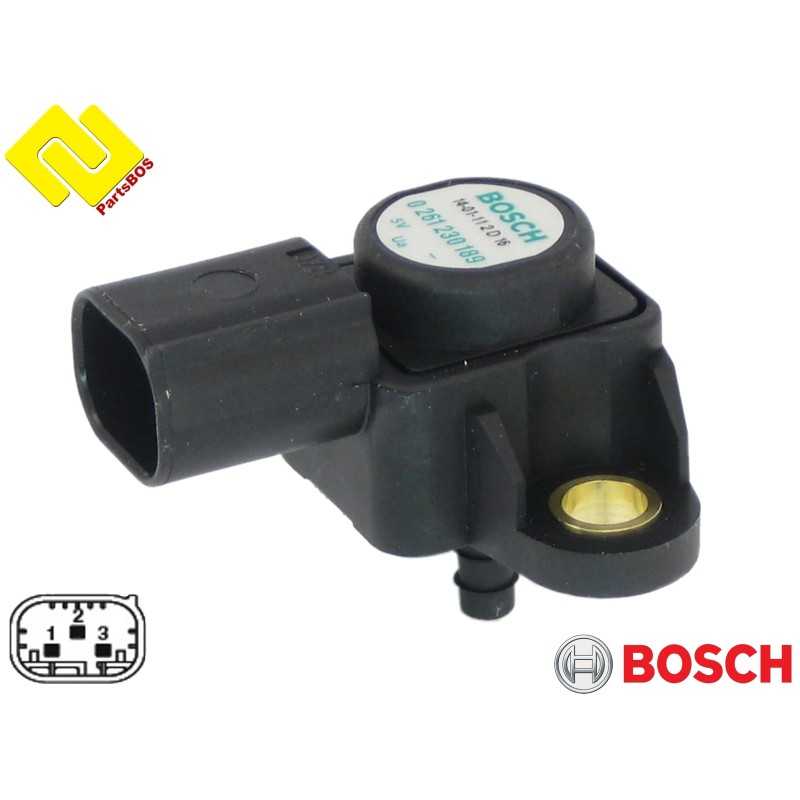 Bosch Automotive 0261230189 Pressure/Temperature Sensor 