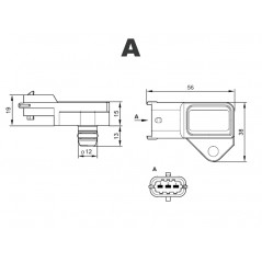 BOSCH 0281002487 Intake Manifold Pressure Sensor MAP
for OPEL ,VAUXHALL ,HONDA ,-PARTSBOS- BOSCH 0281002487 Intake Manifold Pressure Sensor MAP
for OPEL ,VAUXHALL ,HONDA ,-PARTSBOS-