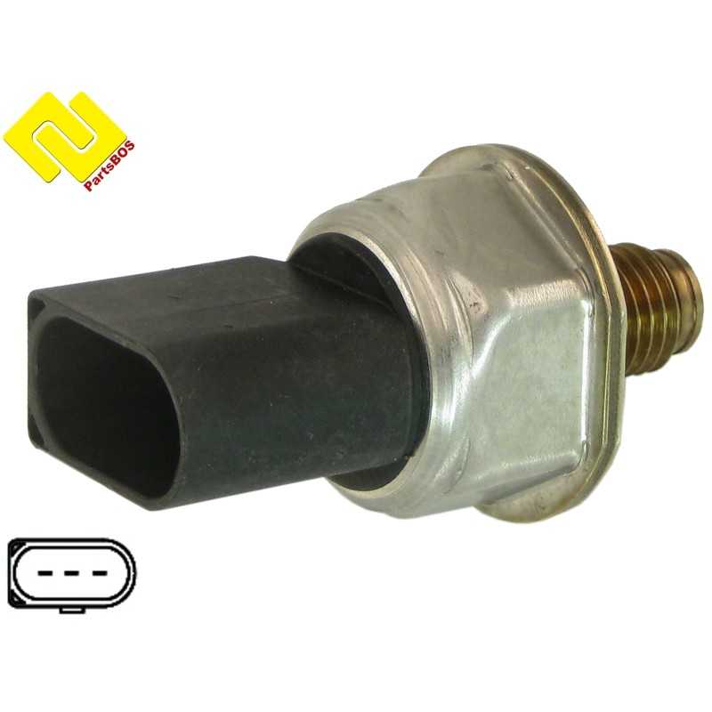 OE Quality Fuel Rail Pressure Sensor For Range Rover Sport 2005-2009 2.7 TDV6 (55PP04-01, 5WS40050)