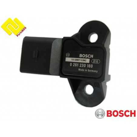 BOSCH 0261230169 Intake Manifold Pressure Sensor MAP for AUDI ,PORSCHE ,SEAT ,SKODA ,VW 
-PARTSBOS-