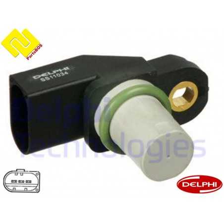 DELPHI SS11034 Camshaft Position Sensor 
for BMW ,LAND ROVER ,MG ,OPEL ,VAUXHALL 
-PARTSBOS-