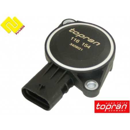 TOPRAN 116154 Sensor, SUCTION PIPE REVERSE FLAP SENSOR -PARTSBOS