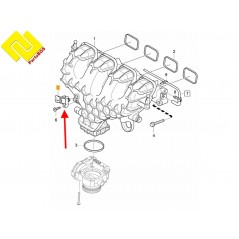 BOSCH 0261230524 (0261230308 ,0261230524 ,0261230264 ),Intake Manifold Pressure Sensor MAP ,
-PARTSBOS-