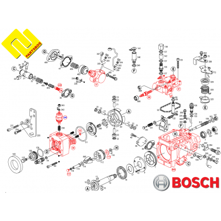 Fuel Distributor Pump ,BOSCH 0460424361