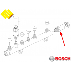 BOSCH 1110010030 ,F00R000644 ,Pressure limiting valve