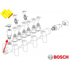 BOSCH 1110010030 ,F00R000644 ,Pressure limiting valve
