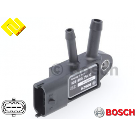BOSCH 0261230600  ,
EXHAUST PRESSURE SENSOR ,
https://partsbos.shop/