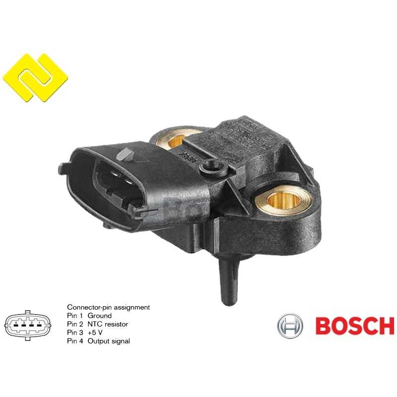 BOSCH 0261230249 Intake manifold pressure sensor ,Sensor MAP -PARTSBOS BOSCH 0261230249 Intake manifold pressure sensor ,Sensor MAP -PARTSBOS