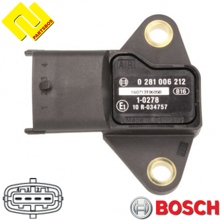 BOSCH 0281006212 replaced by 02612320ET