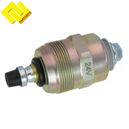 PARTSBOS P58010 Fuel Shutdown Shutoff Solenoid 24v ,
 F002D13641 ,0330001046 ,0330001027