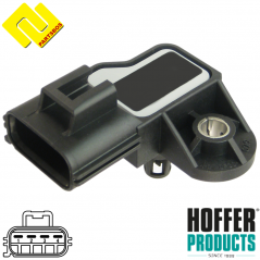 HOFFER 7472526E  Intake Manifold Pressure Sensor MAP ,replaces BOSCH 0261230218 ,0261230219 ,
 PARTSBOS