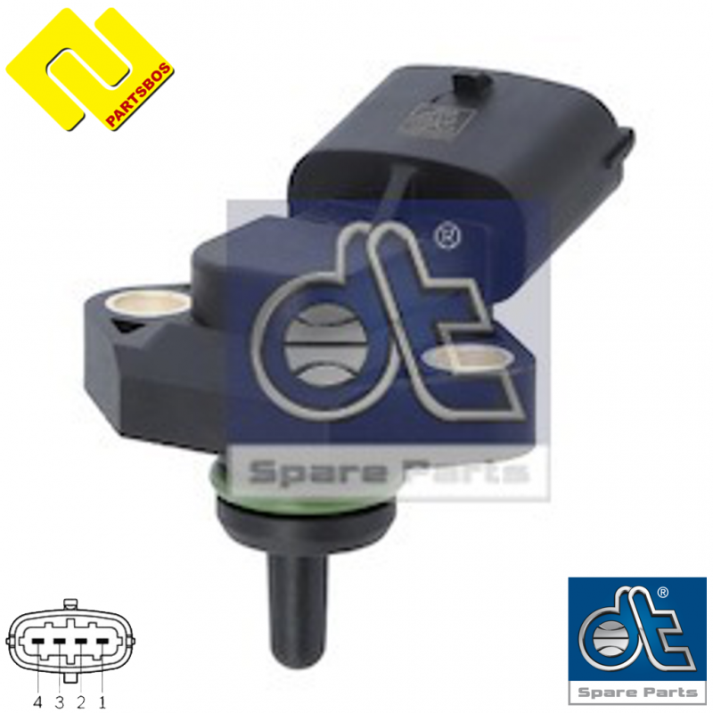 DT 5.41220 Intake manifold air pressure sensor MAP,
PARTSBOS