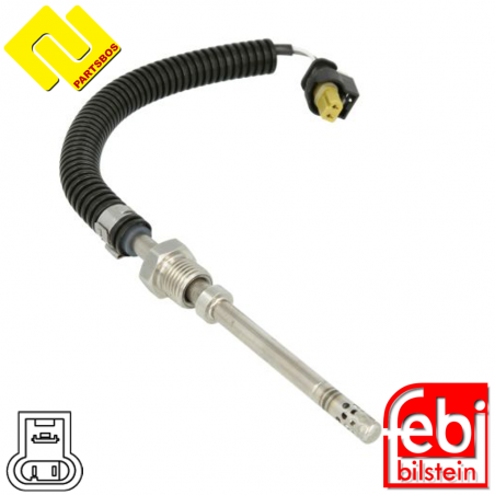 FEBI 49298 Exhaust Gas Temperature Sensor (EGTS) A0071539428 ,PARTSBOS