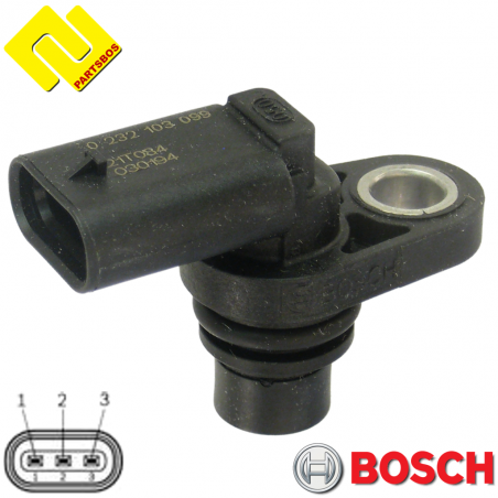 BOSCH 0232103099 ,0232103111 ,0232103100 Camshaft Position Sensor 
,
PARTSBOS
