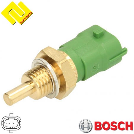 BOSCH 0281006021 COOLING TEMPERATURE SENSOR for DACIA ,GM ,JAGUAR ,LAND ROVER ,MITSUBISHI ,VOLVO - PARTSBOS